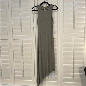 Bordeaux Asymmetrical Green dress